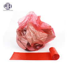 Bolsas de basura desechables rojas de los trazadores de líneas del saco de dormir